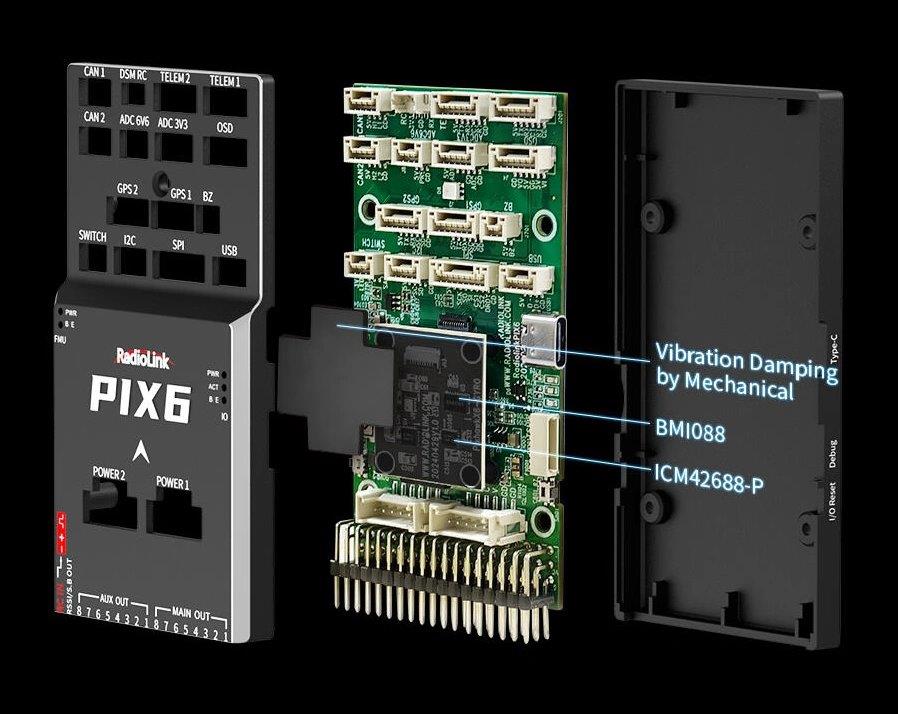 RadioLink PIX6 Flight Controller - 3