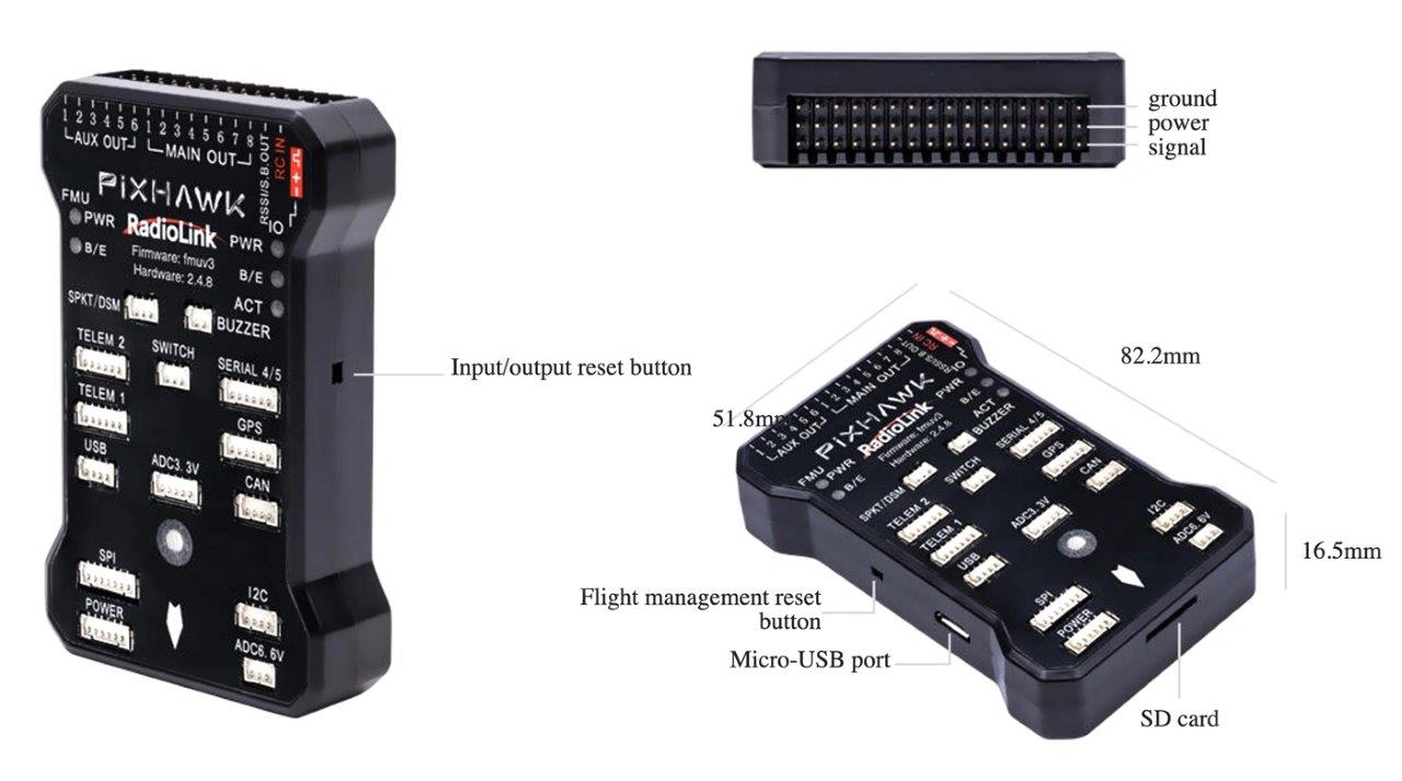 RadioLink PIXHAWK Flight Controller - 5