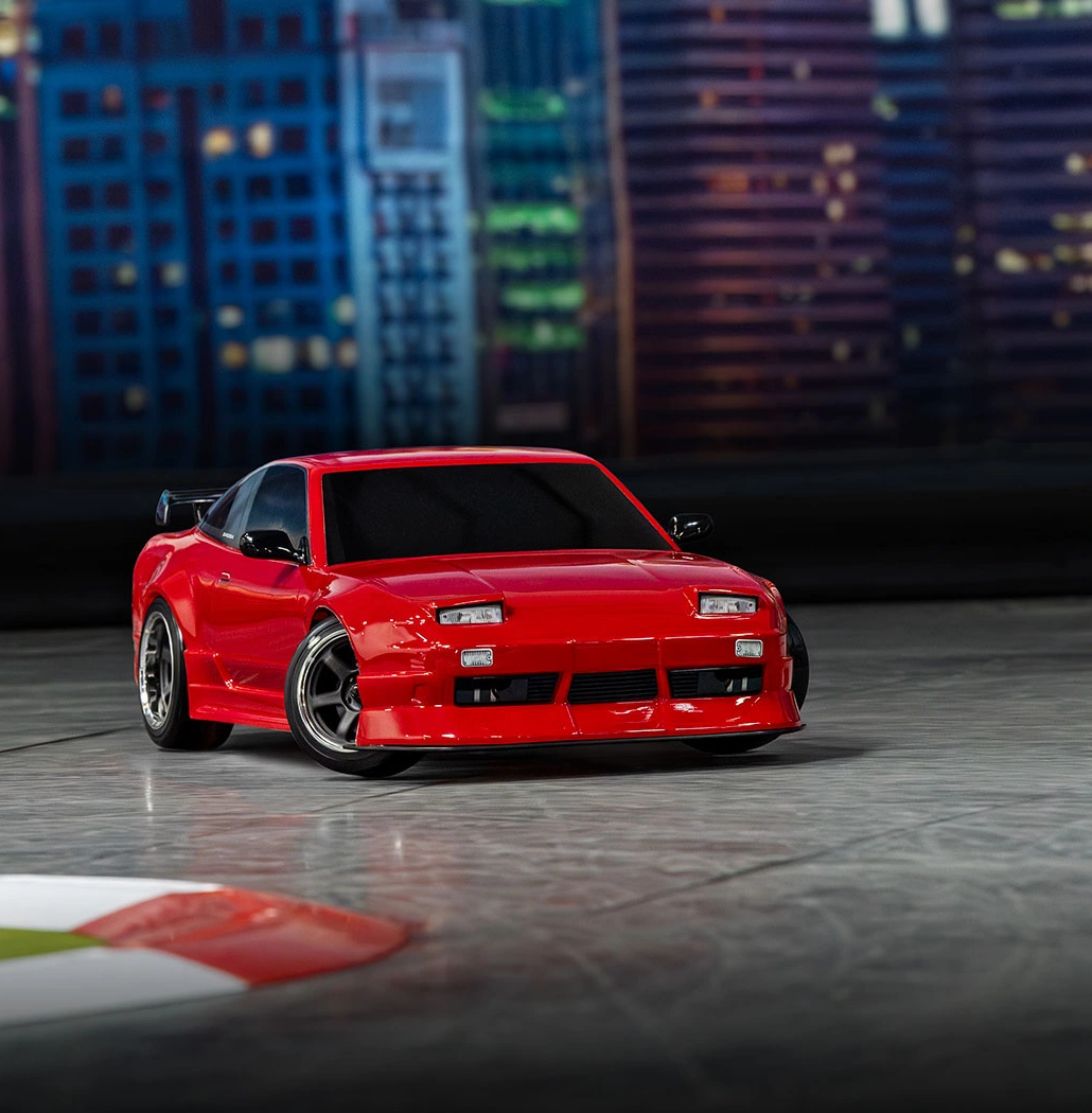 Traxxas 4-TEC Drift 2WD Nissan 240SX XL-5 TQi Röd - 5