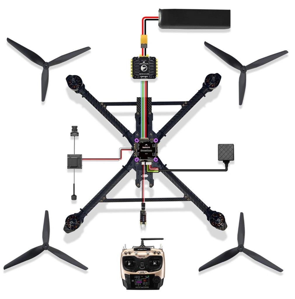 RadioLink CrossRace Flight Controller - 9