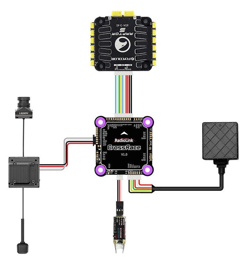 RadioLink CrossRace Flight Controller - 10