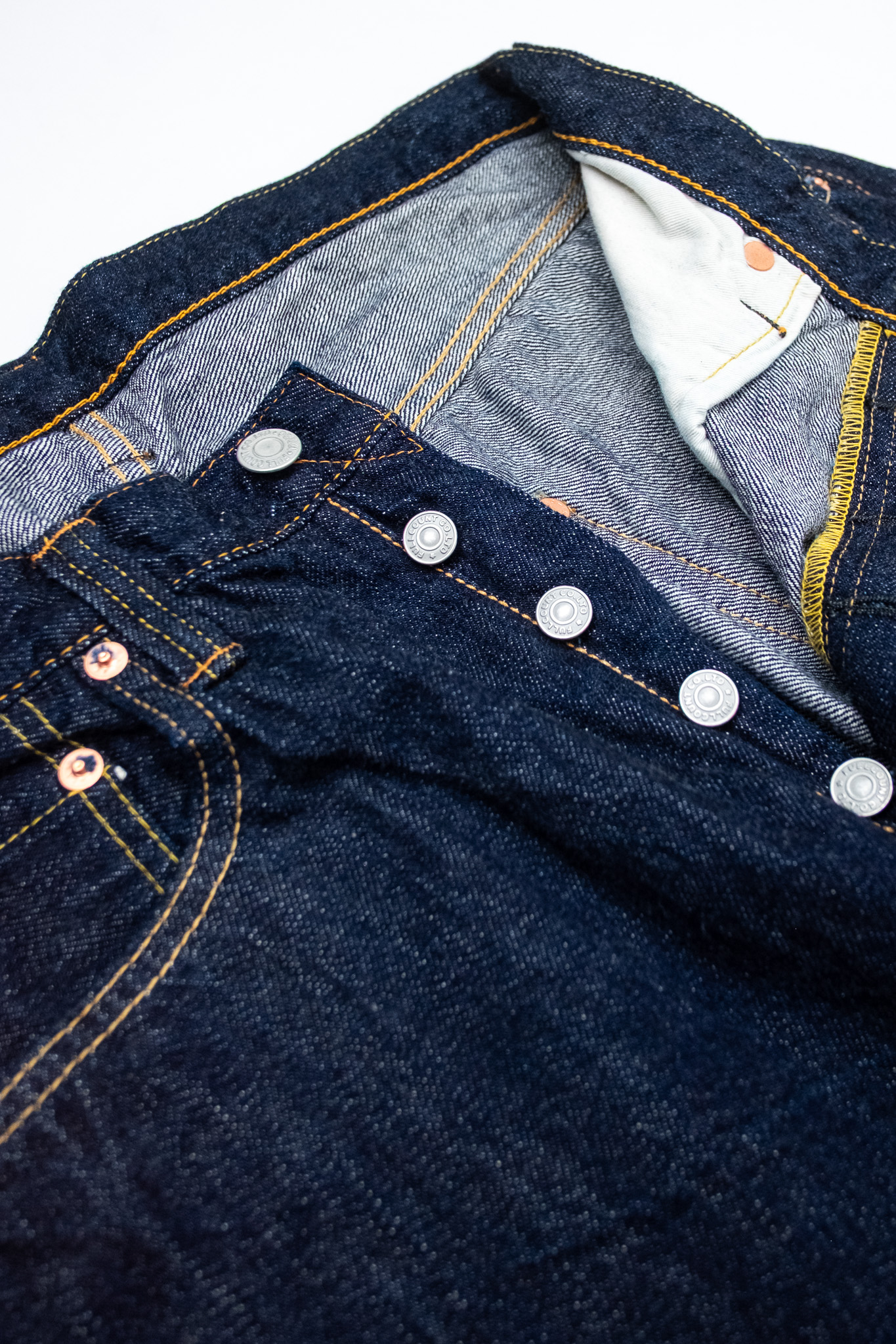 Fullcount - 0105SSW Wide Denim Super Smooth 11.5oz - 5