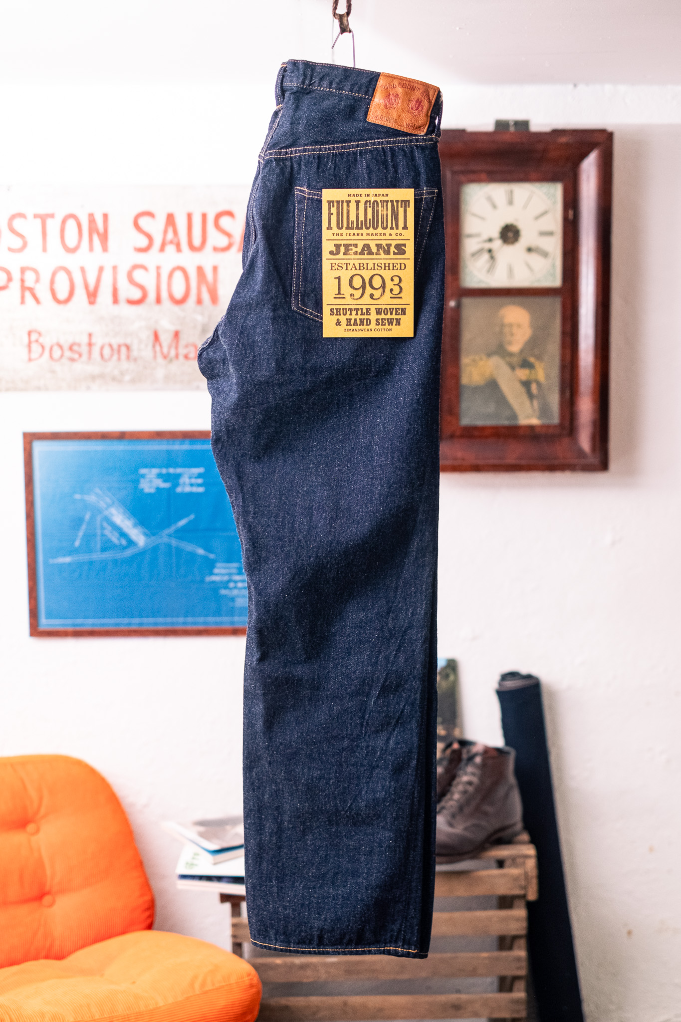 Fullcount - 0105SSW Wide Denim Super Smooth 11.5oz