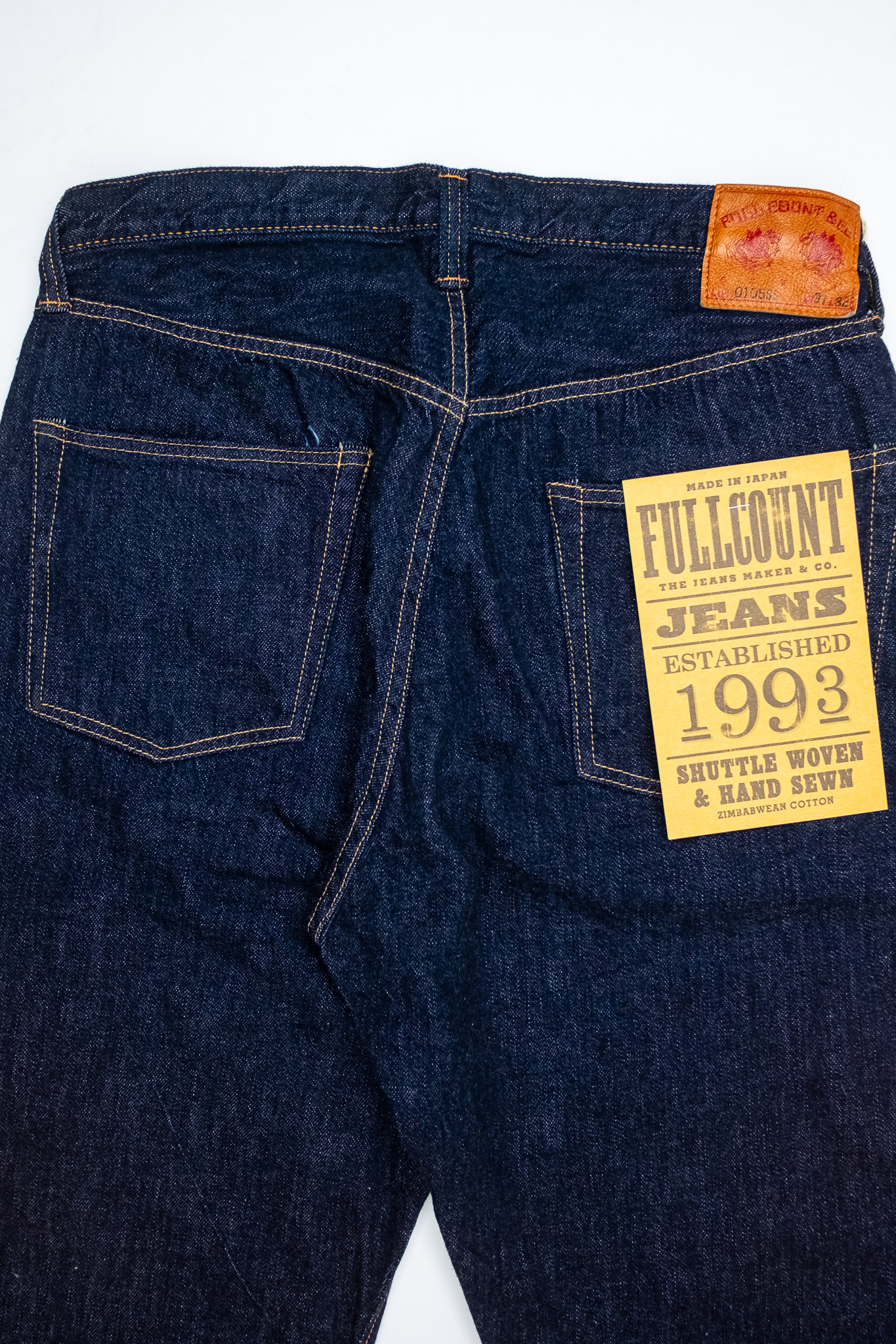 Fullcount - 0105SSW Wide Denim Super Smooth 11.5oz - 7