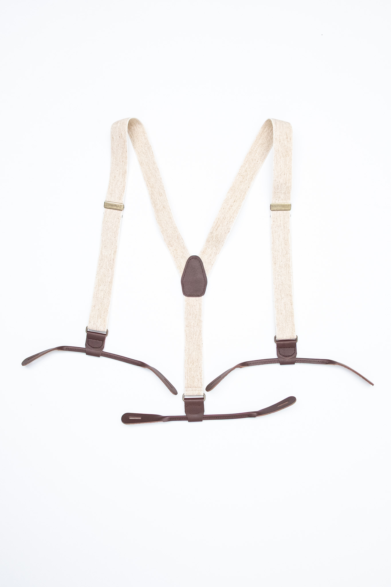 Fullcount - Lot 6040 Suspenders Beige - 2