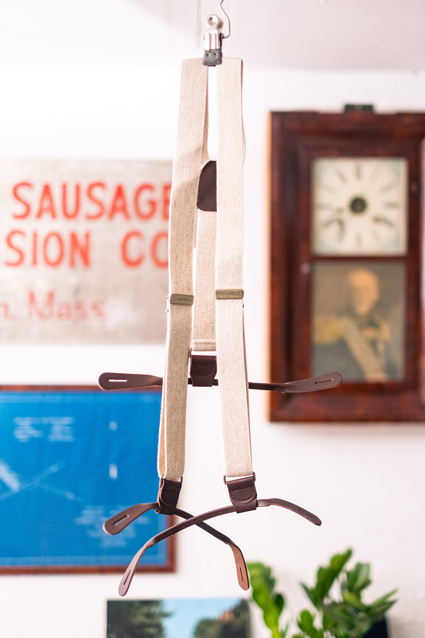 Fullcount - Lot 6040 Suspenders Beige