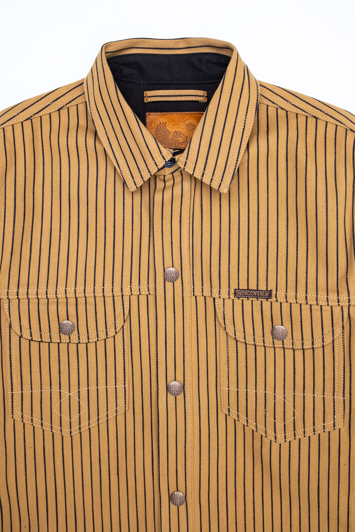 Indigofera - Copeland Root Stripe Beige/Indigo - 3