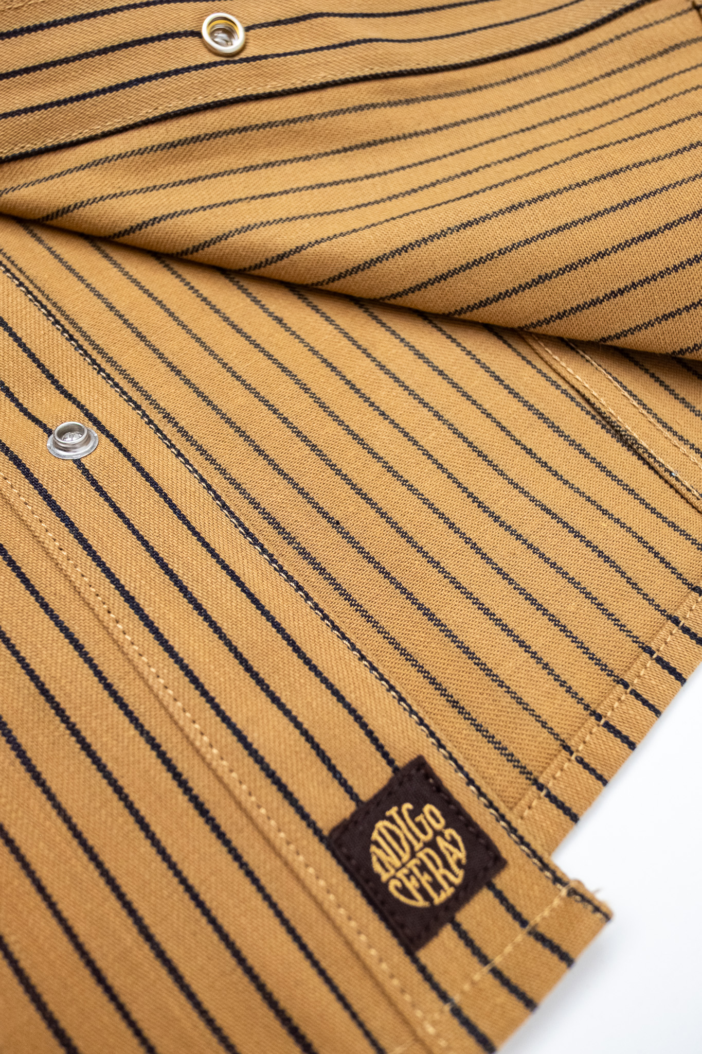 Indigofera - Copeland Root Stripe Beige/Indigo - 7