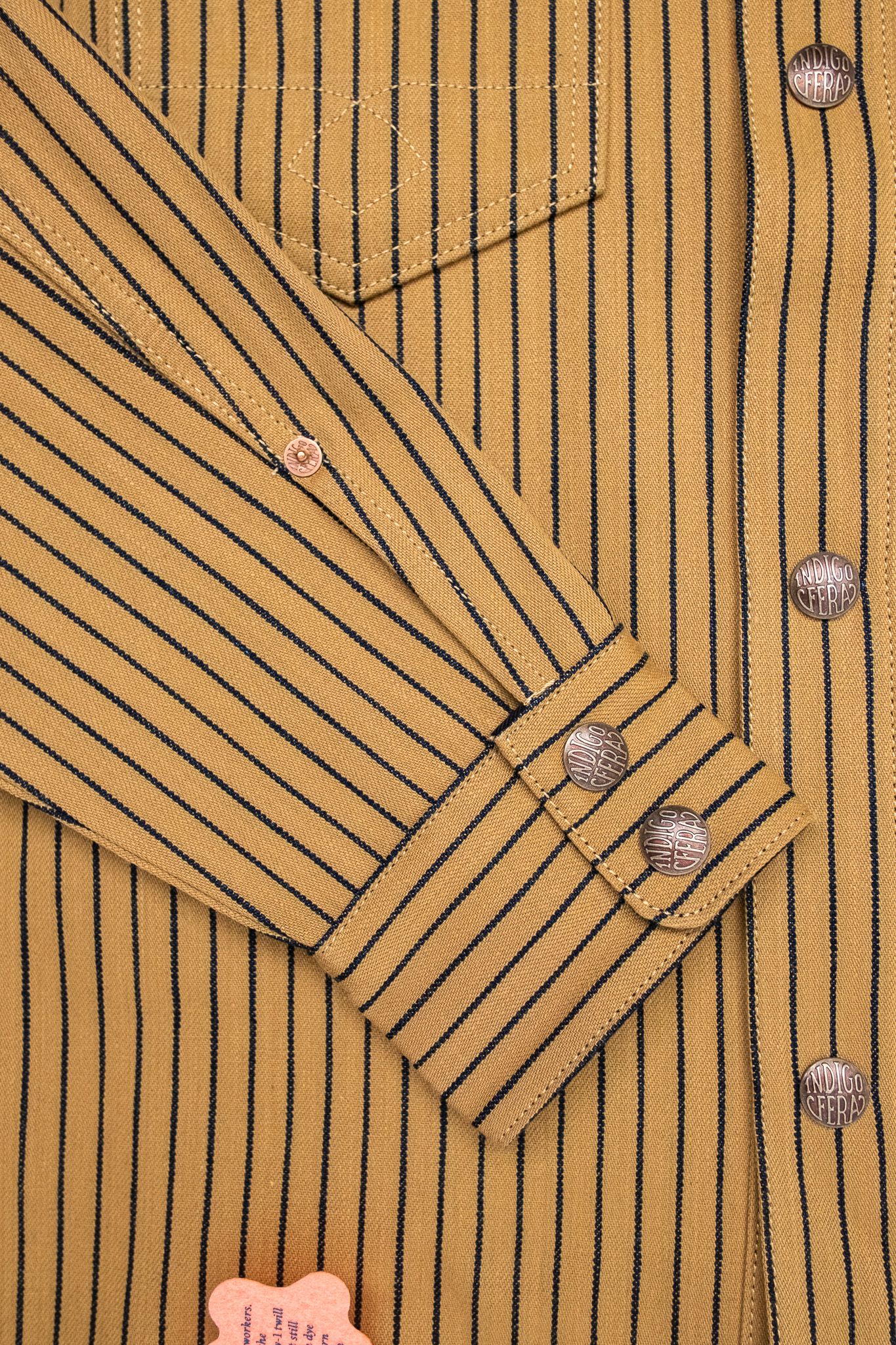Indigofera - Copeland Root Stripe Beige/Indigo - 5