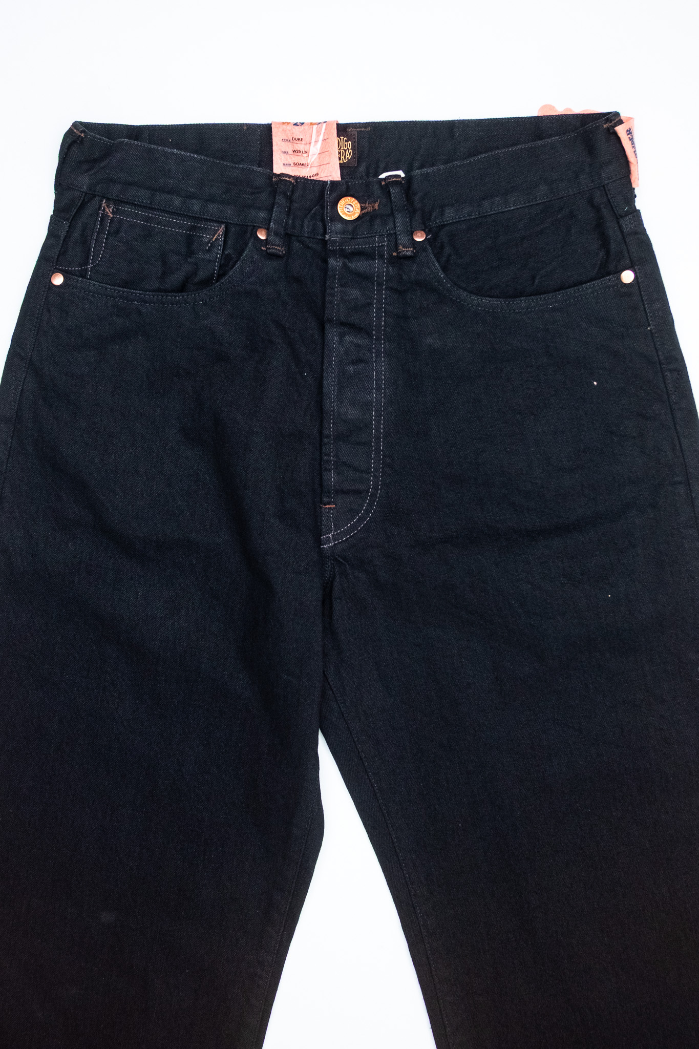 Indigofera - Duke Gunpowder Denim Soaked 14.5oz - 4