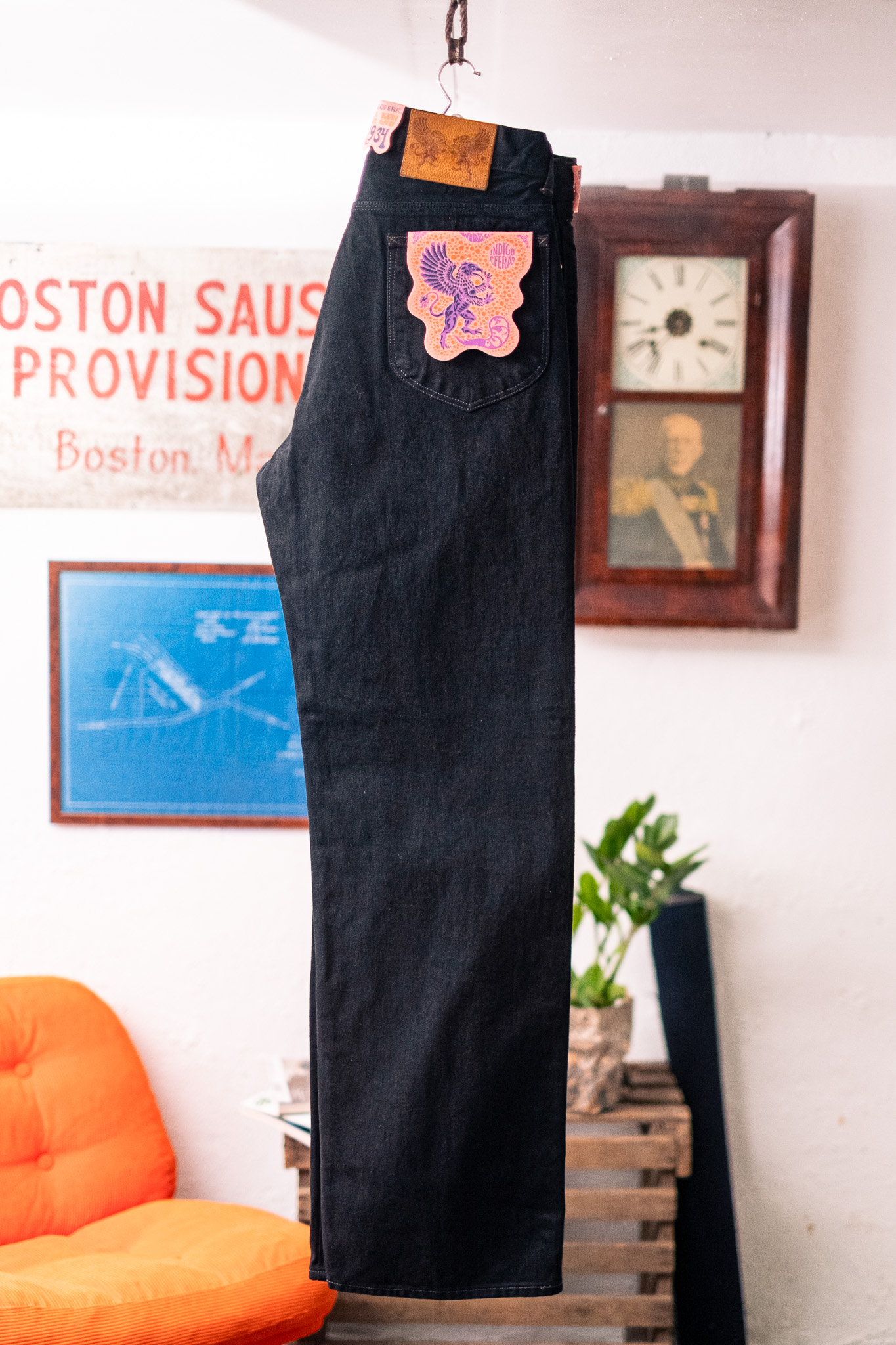Indigofera - Duke Gunpowder Denim Soaked 14.5oz