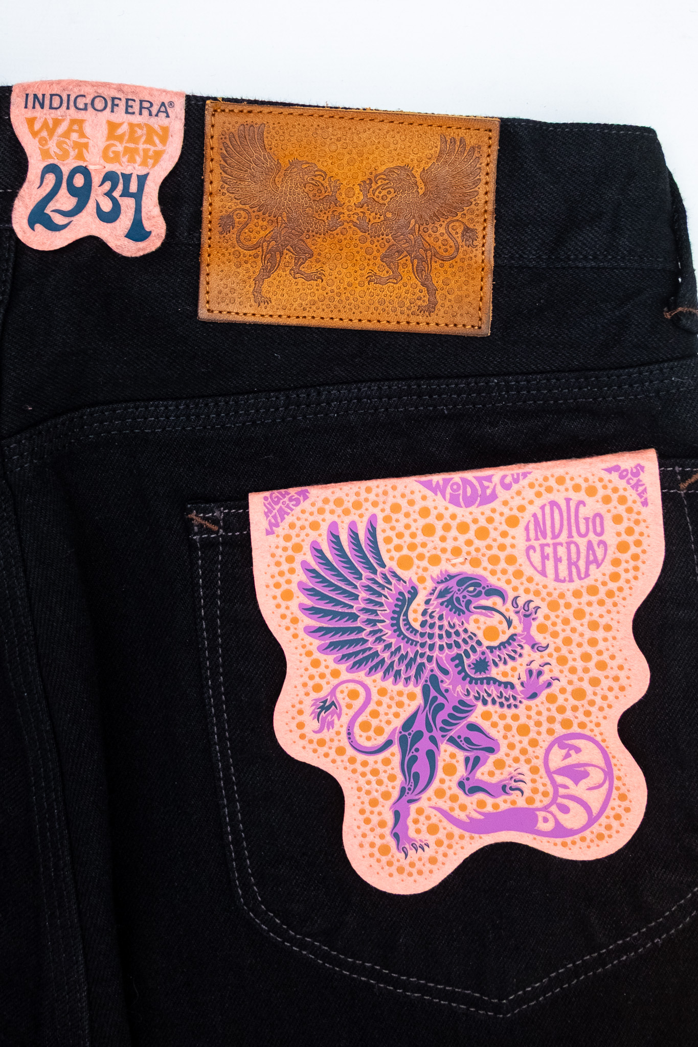 Indigofera - Duke Gunpowder Denim Soaked 14.5oz - 10