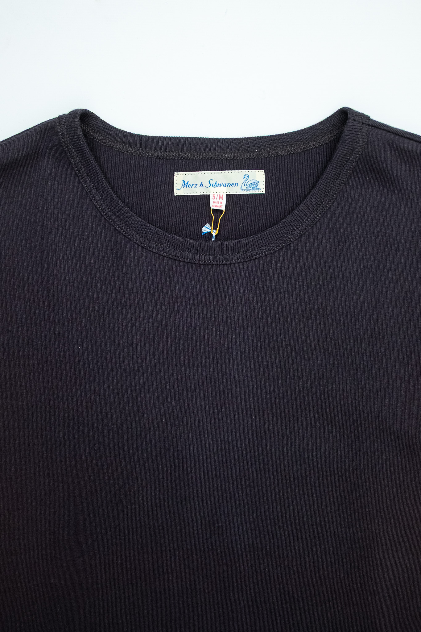 Merz B. Schwanen - 2M15 Sturdy Jersey T-Shirt Charcoal - 3