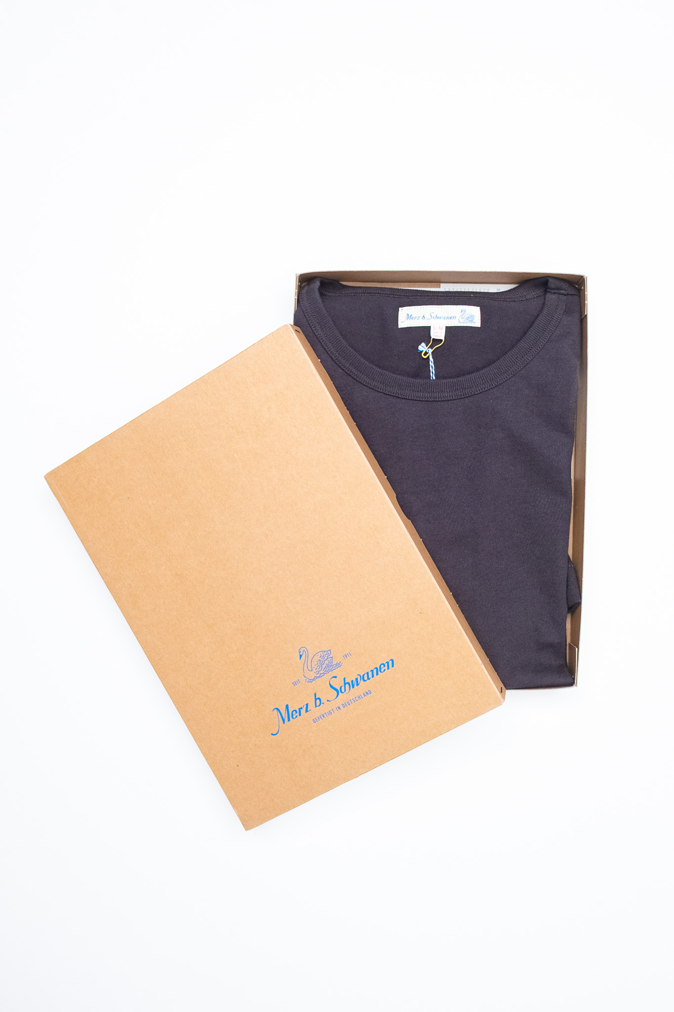 Merz B. Schwanen - 2M15 Sturdy Jersey T-Shirt Charcoal - 9