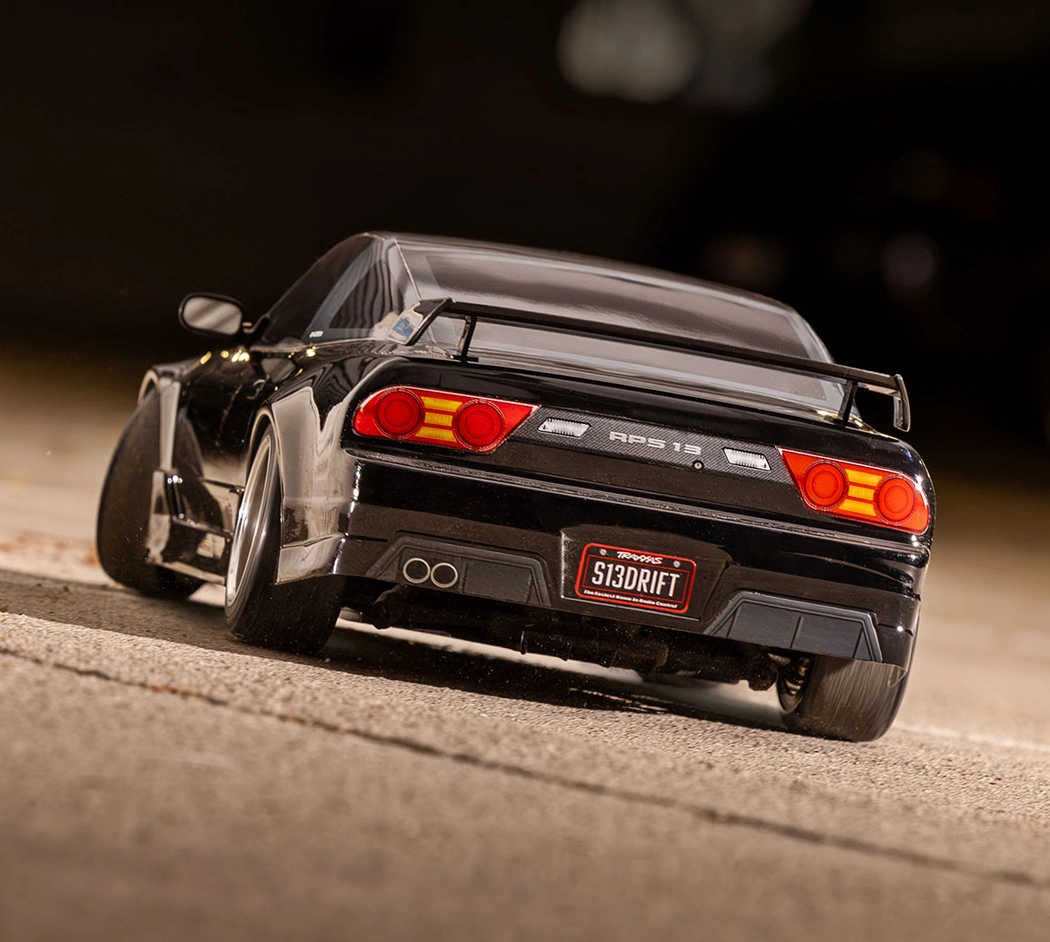 Traxxas 4-TEC Drift 2WD Nissan 240SX XL-5 TQi Black - 9
