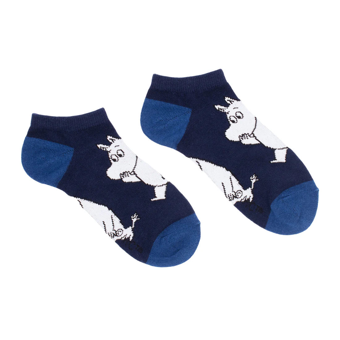 Moomin Men's Ankle Socks - Moomintroll Navy Blue