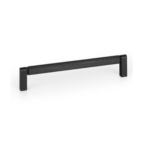 Handtag Brooklyn borstad titansvart cc160mm