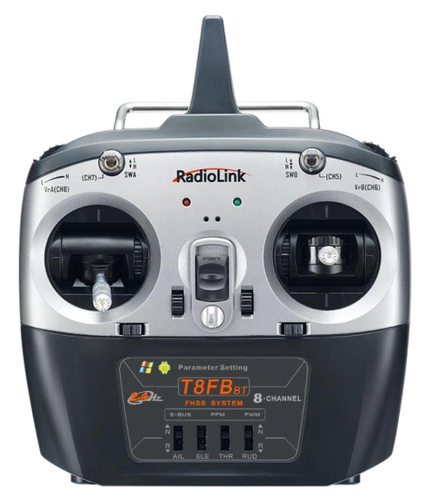 RadioLink T8FB Mode-2 RC Sändare med 2x R8EF Mottagare