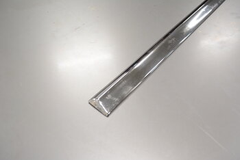 Rostfri list 78,5 x 3,2 cm