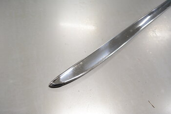 Rostfri list 137,5 x 2,7 cm