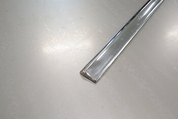 Rostfri list 99,5 x 2,7 cm