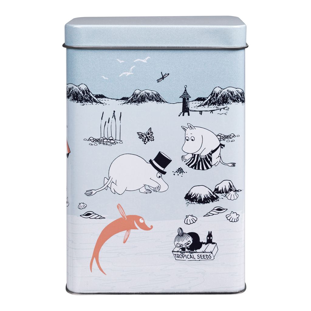 Moomin Coffee Can - Beach Trip Blue - 3