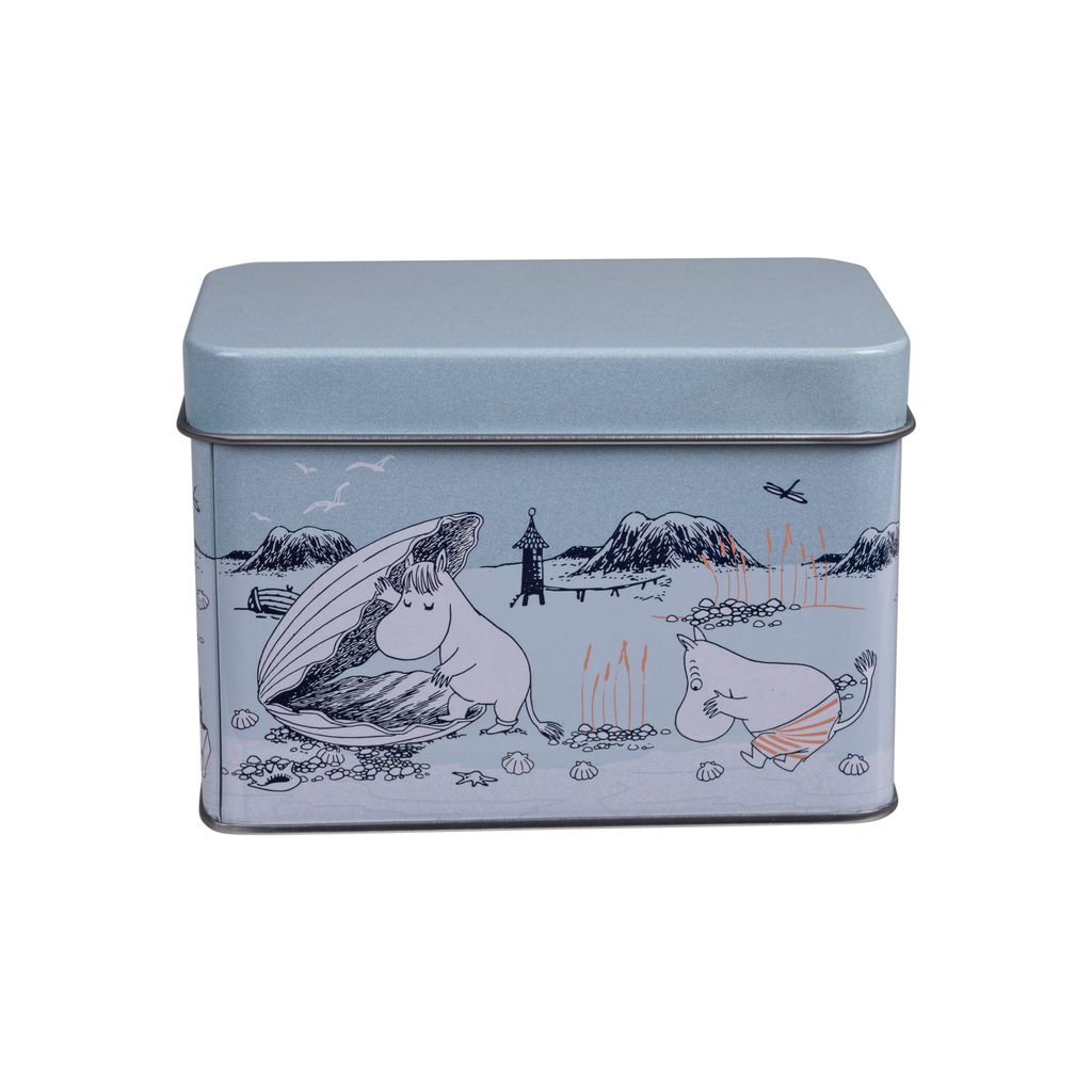 Moomin Tea Jar - Beach Trip Blue - 2