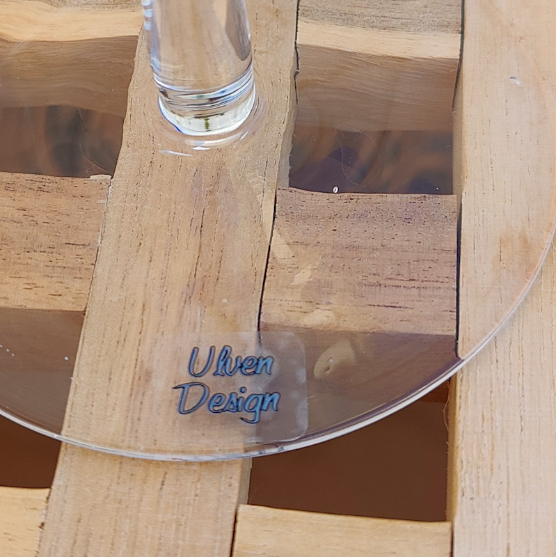 Vinglas från Ulven glasbruk - 2