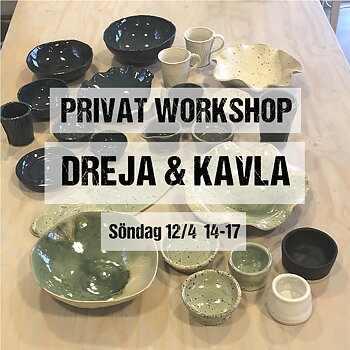 PRIVAT WORKSHOP Keramik 12/4 1400-1700