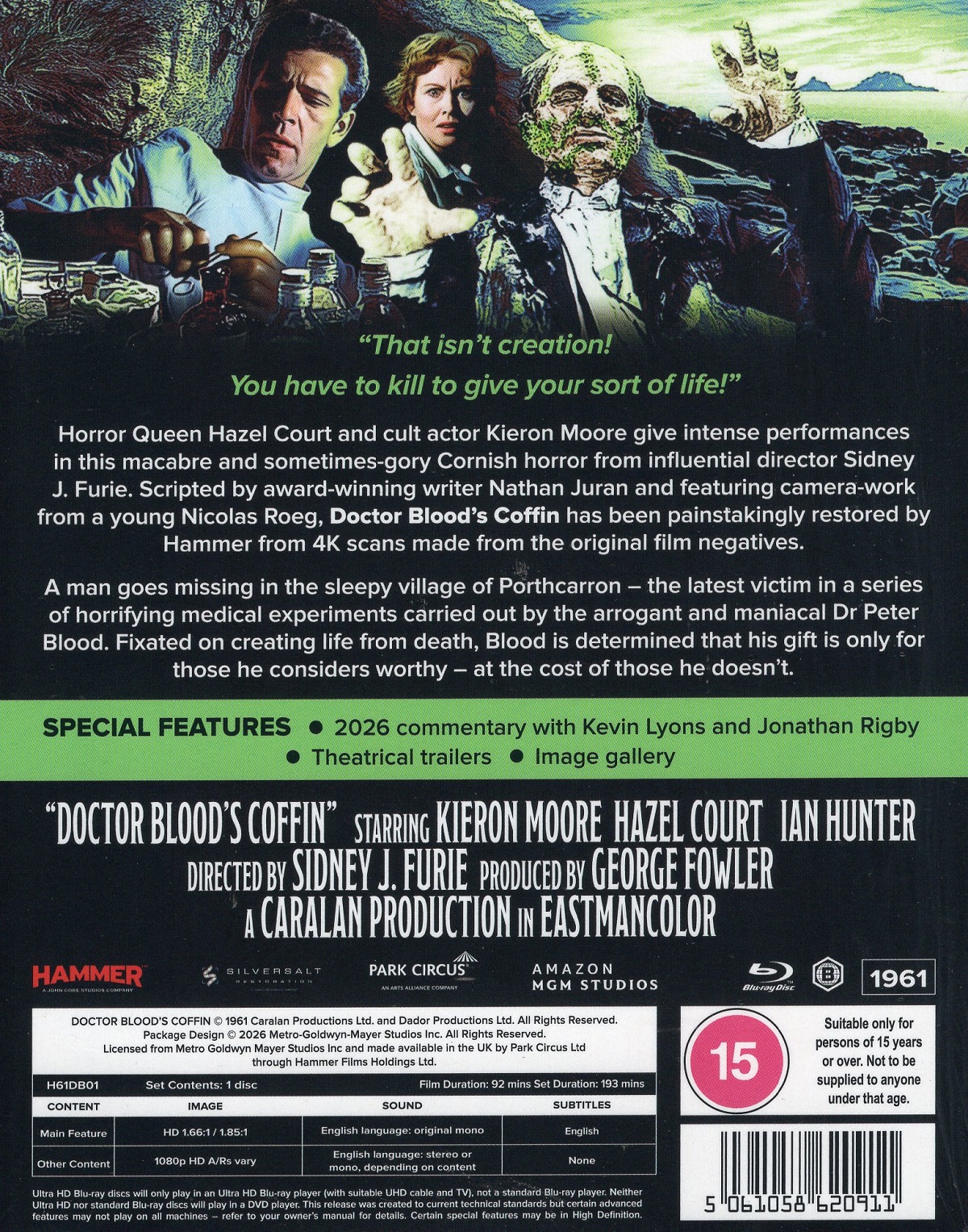 Dr Blood's Coffin (Limited Edition) (ej svensk text) (Blu-ray) - 2