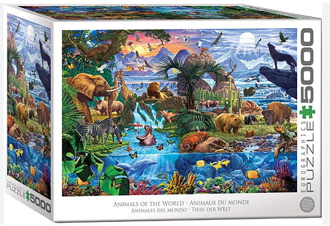 Animals of the World 5000 bitar