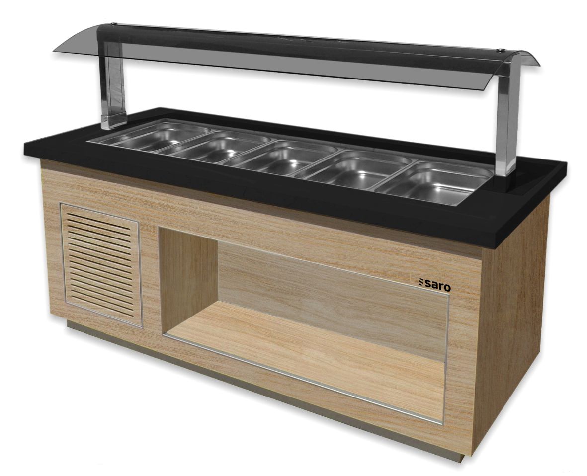 Salladsbar modell PREMIUM LINE 5xGN1/1