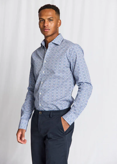 BRUUN & STENGADE BS SOREN MODERN FIT SHIRT - 2
