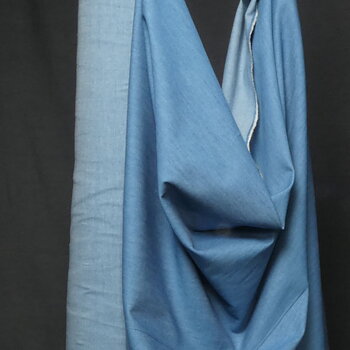 Denim chambray ljusblå