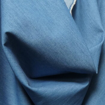 Denim chambray ljusblå