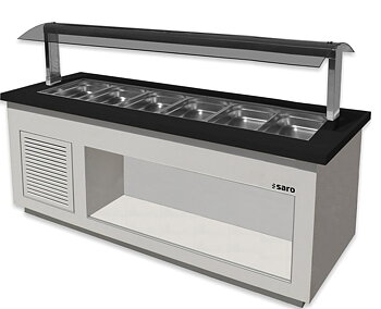 Salladsbar modell PREMIUM LINE 6xGN1/1
