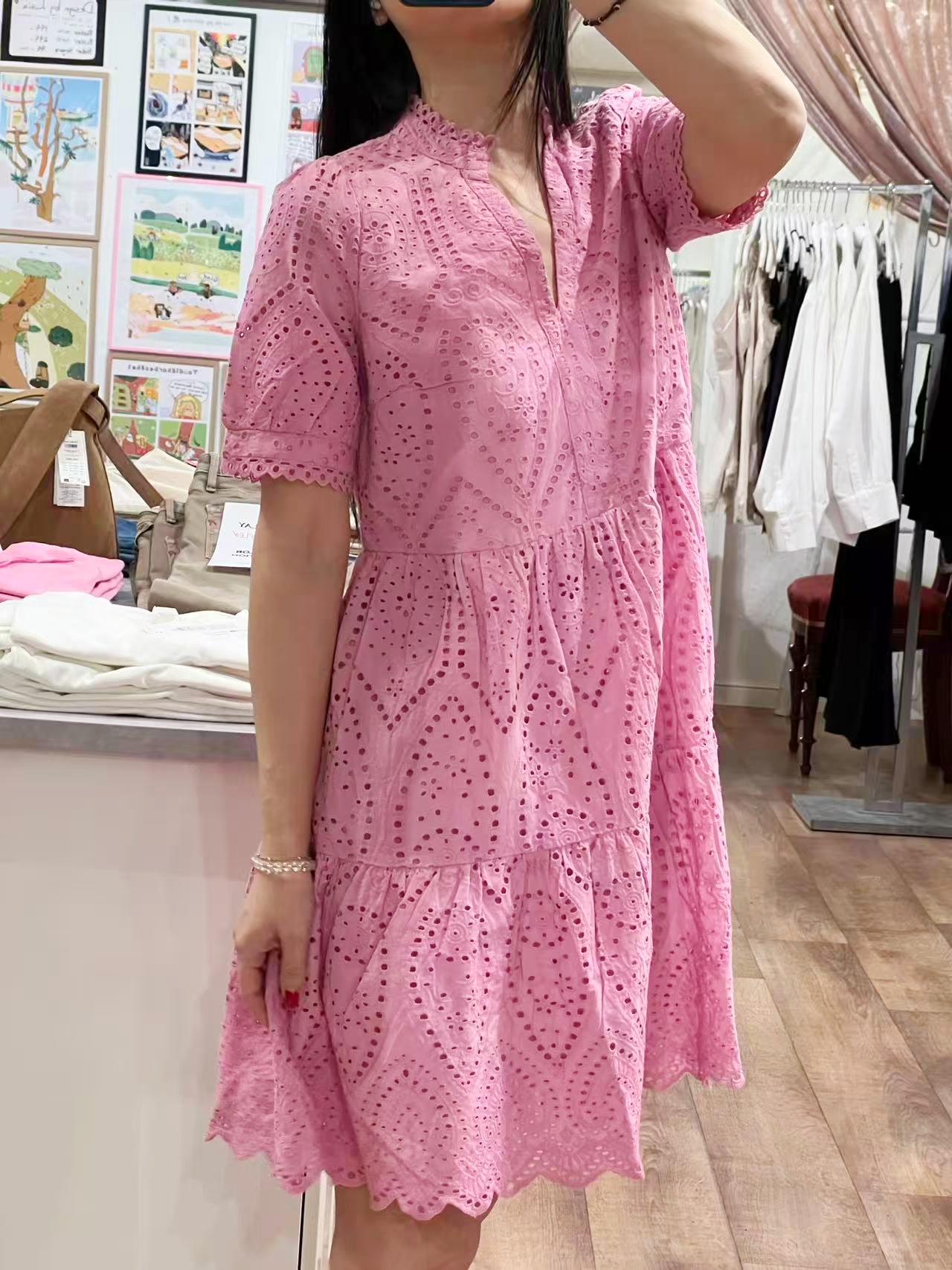 YAS Holi Short Dress - 5