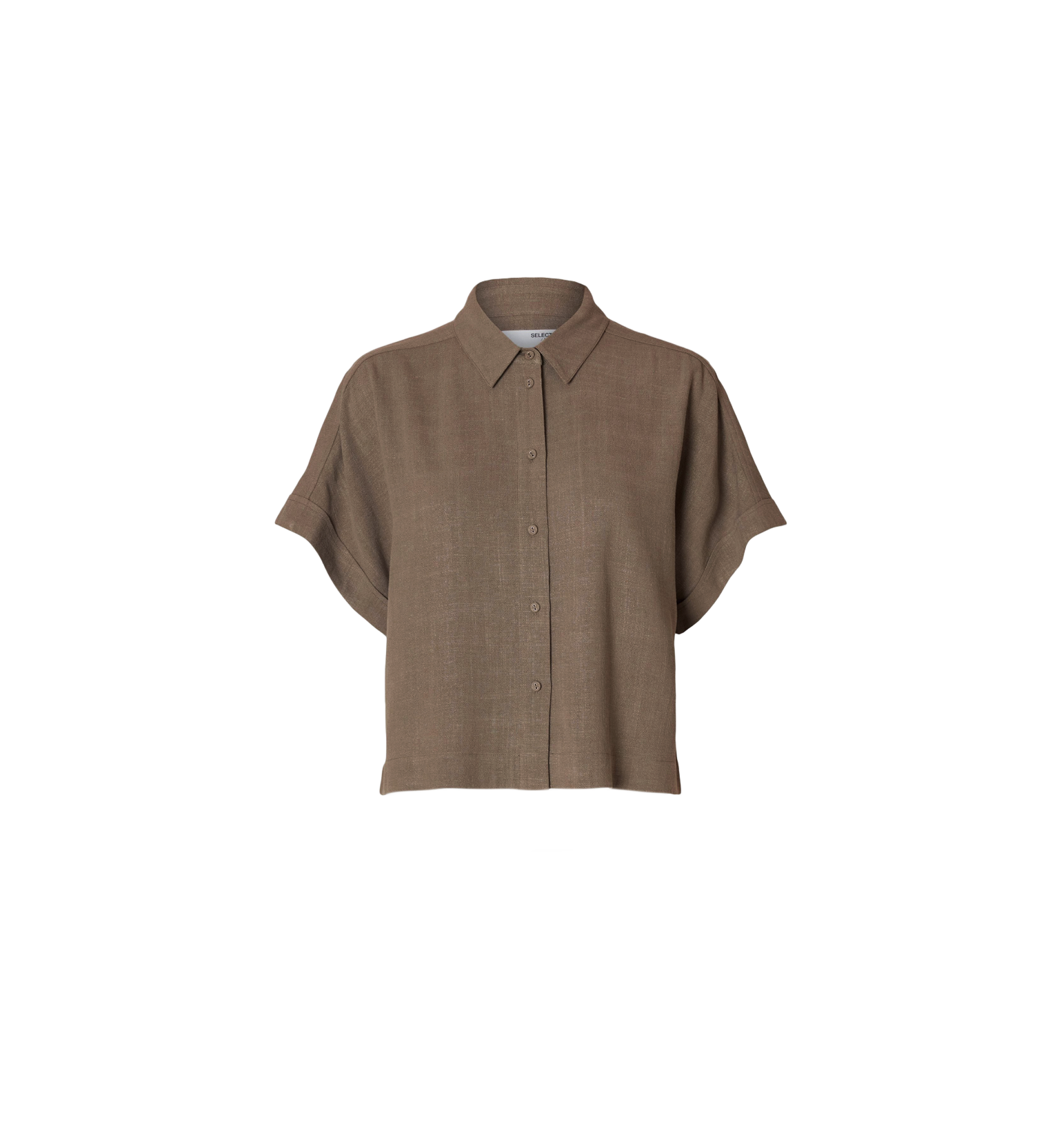 Selected Femme Viva Cropped Sun Shirt