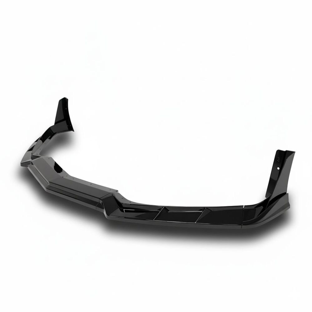 VZR4 Style Frontläpp – Blank Svart - 4