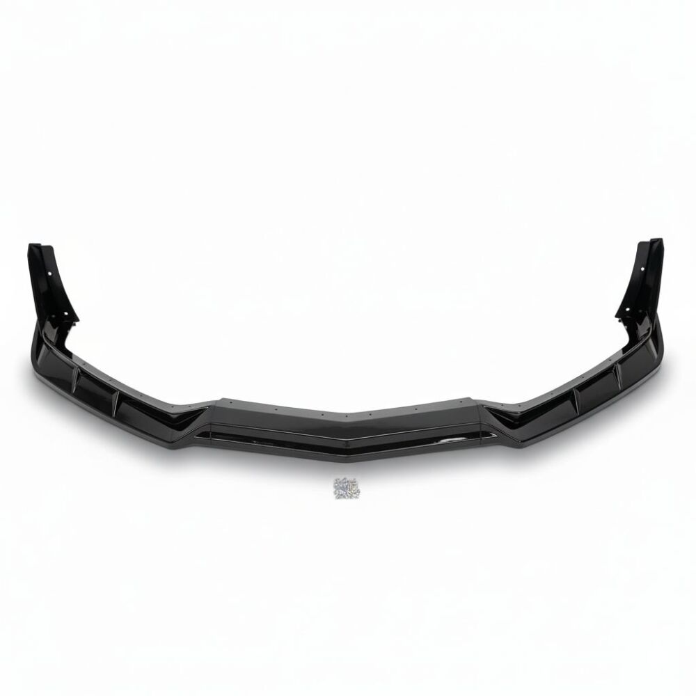 VZR4 Style Frontläpp – Blank Svart - 2