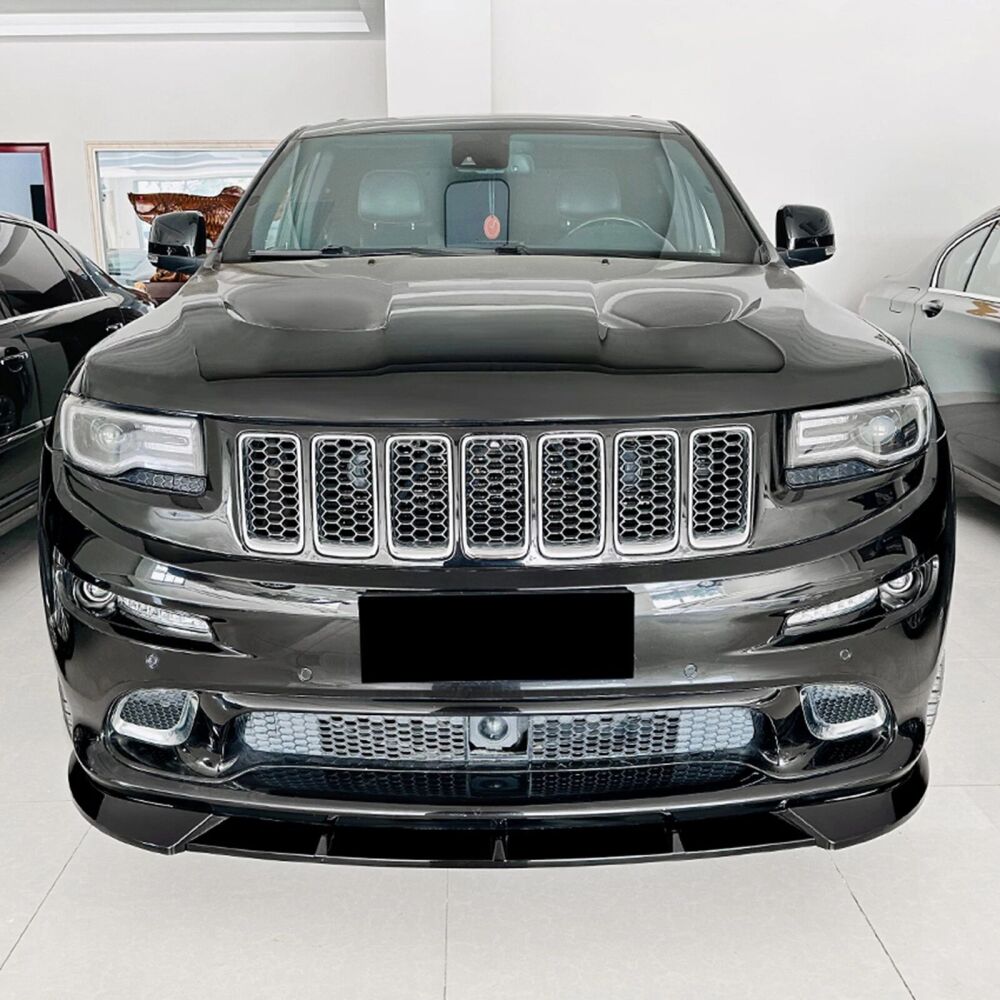 Chin Spoiler V1 Style – Blank Svart - 8