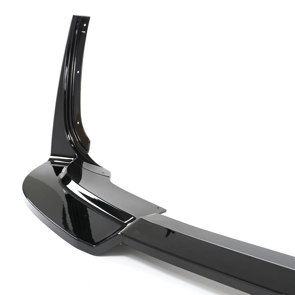 Chin Spoiler V2 Style – Blank Svart - 4