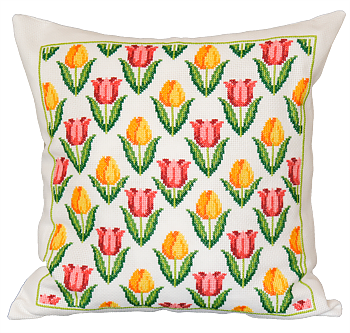 Tulpan er på rad - Kudde