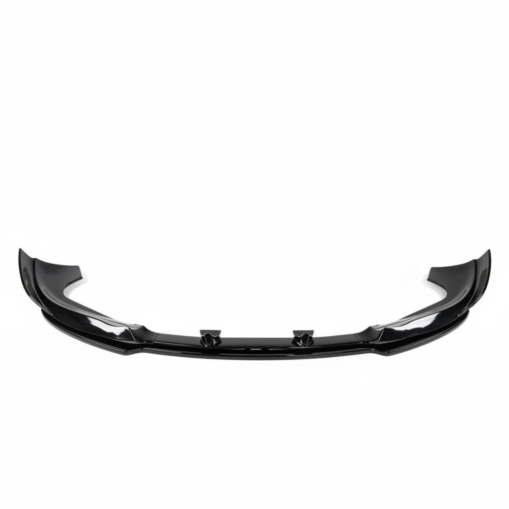 RACETRACK Frontläpp – Blank Svart  - 2
