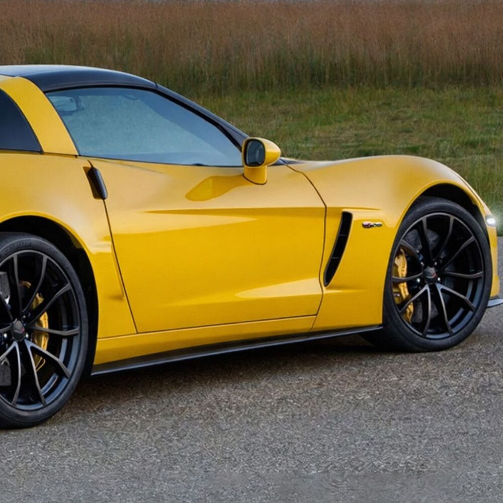 Framskärmsventiler – Set – Mattsvart (CHEVROLET CORVETTE C6 2005-2013 Grand Sport, Z06) - 3