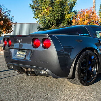 EOS ZR1-inspirerad bakspoiler – mattsvart (CORVETTE C6 05–13)