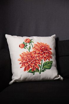 Ljuvliga Dahlior - Kudde