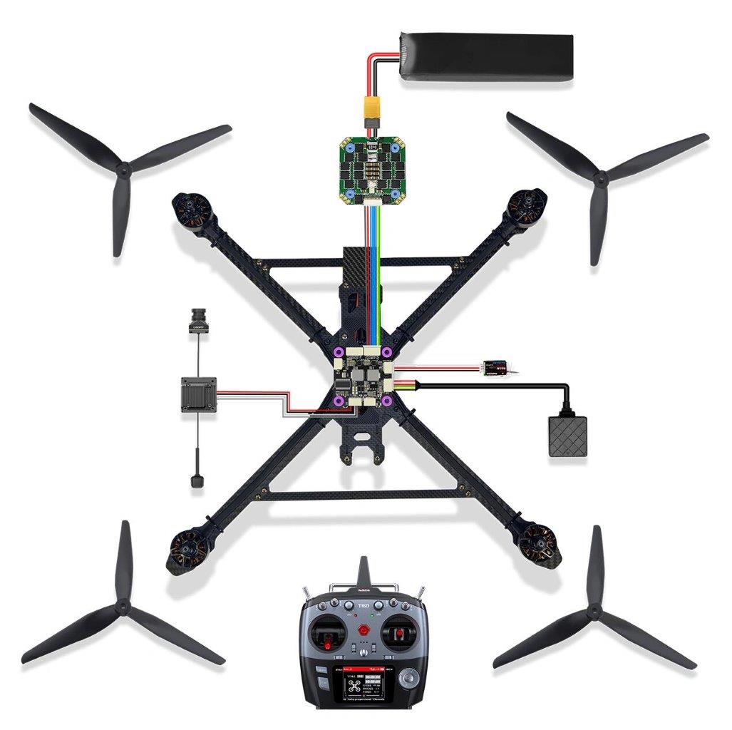 RadioLink F722 Flight Controller Racing Master - 5