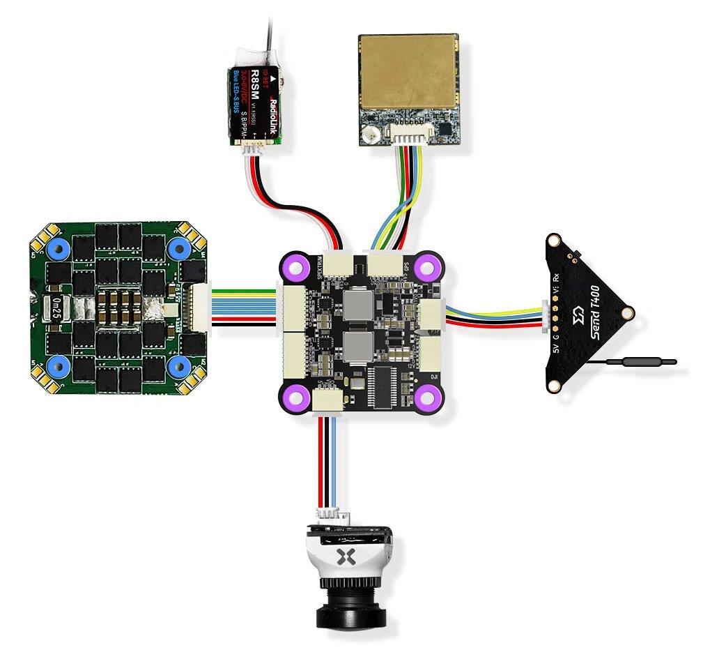 RadioLink F722 Flight Controller Racing Master - 4