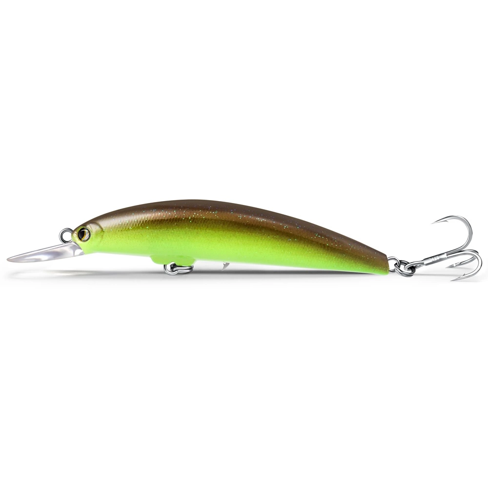 Lurefans X68 suspending is a small wobbler/jerkbait with its own casting system that allows you to cast further. color: 128
